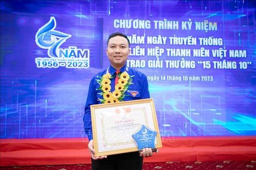 Thủ lĩnh thanh niên nhiệt huyết, có nhiều sáng kiến vì cộng đồng