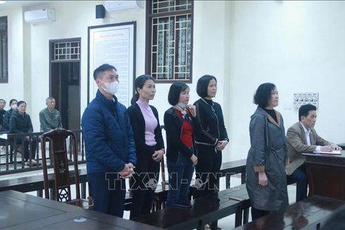 Tuyên án Giám đốc Bệnh viện Da liễu Thái Bình cùng 4 đồng phạm