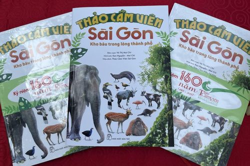 Ra mắt bộ sách viết về Thảo Cầm Viên Sài Gòn