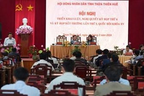 Triển khai luật, nghị quyết của Quốc hội