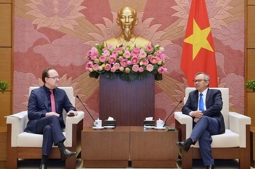 Phó Chủ nhiệm Ủy ban Đối ngoại Nguyễn Mạnh Tiến tiếp Đại sứ Liên bang Nga tại Việt Nam