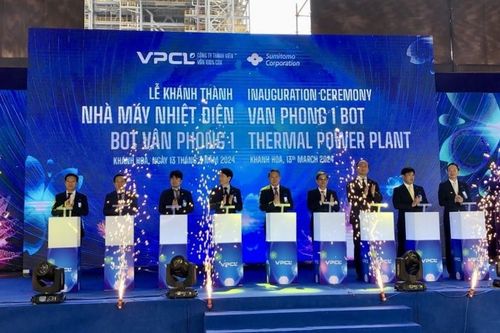 Khánh Hòa: Khánh thành Nhà máy Nhiệt điện BOT Vân Phong 1