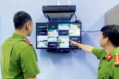 'Mắt thần' giám sát góp phần bảo vệ bình yên địa bàn