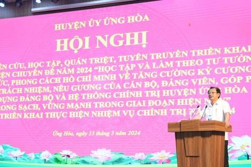 Ứng Hòa: Nhân rộng mô hình học tập và làm theo tư tưởng, đạo đức, phong cách Hồ Chí Minh