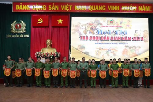 Công an tỉnh Đắk Nông tổ chức hội thi các trò chơi dân gian năm 2024