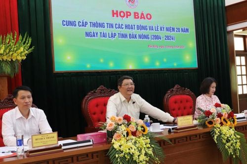 Đắk Nông: Nhiều hoạt động dịp Kỷ niệm 20 năm Ngày tái lập tỉnh