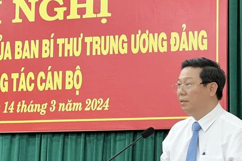 Đồng chí Trần Thanh Lâm giữ chức Phó Bí thư Tỉnh ủy Bến Tre