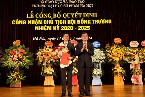 PGS Nguyễn Văn Hiền là Chủ tịch hội đồng Trường ĐH Sư phạm Hà Nội