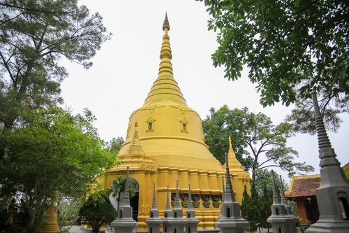 Độc đáo ngôi chùa kiến trúc Thái Lan giữa lòng Cố đô Huế