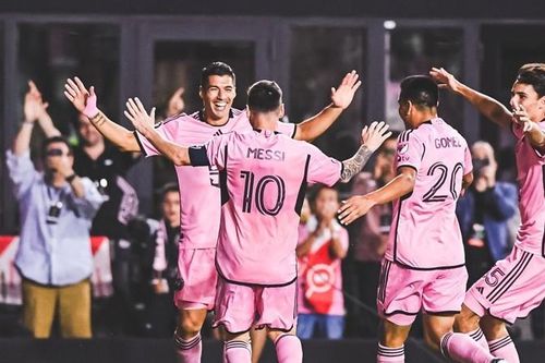 Hỉnh ảnh Lionel Messi, Luis Suarez tỏa sáng, đưa Inter Miami vào tứ kết CONCACAF Champions Cup
