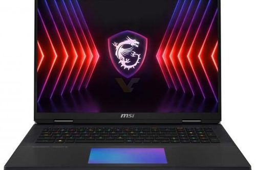 Thiết kết laptop gaming bản rồng, MSI Titan 18HX