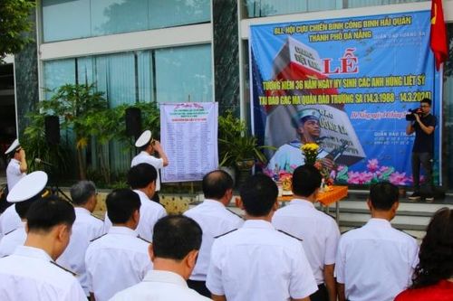 Đà Nẵng: Tưởng niệm, tri ân 64 liệt sĩ hy sinh tại đảo Gạc Ma