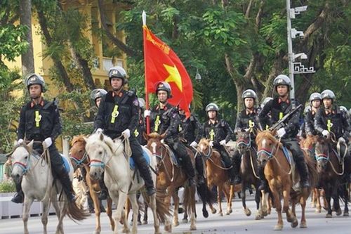 Đội kỵ binh của Bộ Công an sẽ biểu diễn tại Lễ hội Yên Thế năm 2024