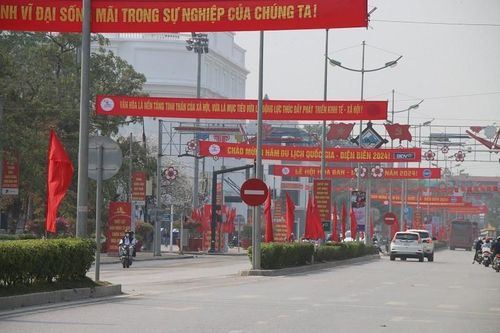 Hình ảnh thành phố Điện Biên Phủ trước ngày hội lớn