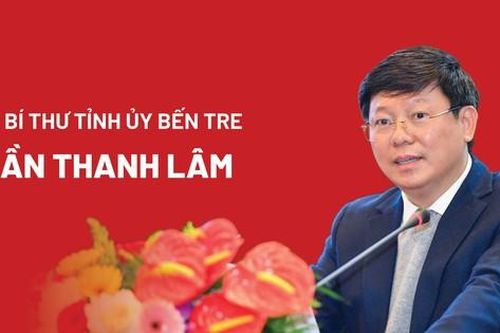 Chân dung tân Phó Bí thư Tỉnh ủy Bến Tre Trần Thanh Lâm