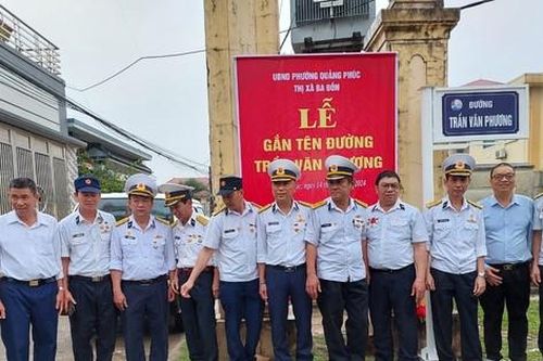 Một liệt sỹ Gạc Ma được đặt tên đường