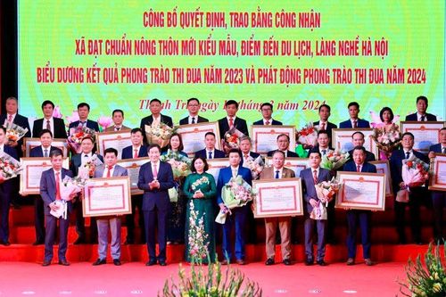 15/15 xã được công nhận đạt chuẩn NTM kiểu mẫu