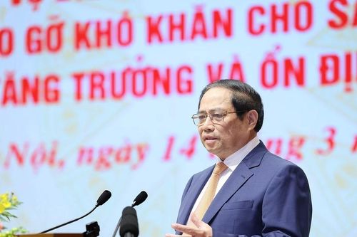Thủ tướng chủ trì Hội nghị triển khai nhiệm vụ điều hành chính sách tiền tệ