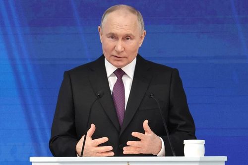 Tổng thống Nga Putin kêu gọi cử tri đoàn kết để xác định tương lai đất nước