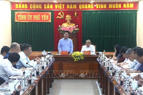 Bộ trưởng Bộ Tài nguyên và Môi trường làm việc tại tỉnh Phú Yên