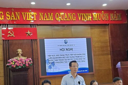 UBND quận 12 công khai thông tin để tạo sự đồng thuận từ người dân