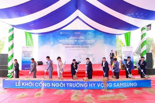 Khởi công xây trường học cho trẻ em khó khăn tại Bình Phước