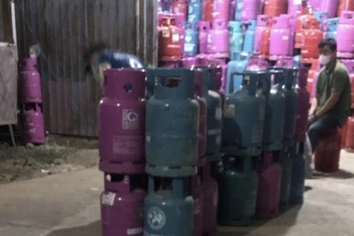 Bình Định: Tạm giữ hơn 2.000 vỏ chai LPG không rõ nguồn gốc