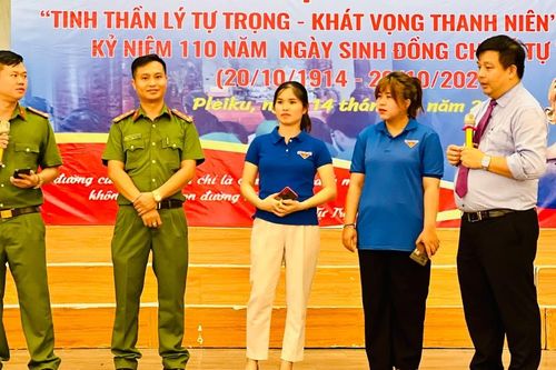 Sinh hoạt chuyên đề 'Tinh thần Lý Tự Trọng-Khát vọng thanh niên'