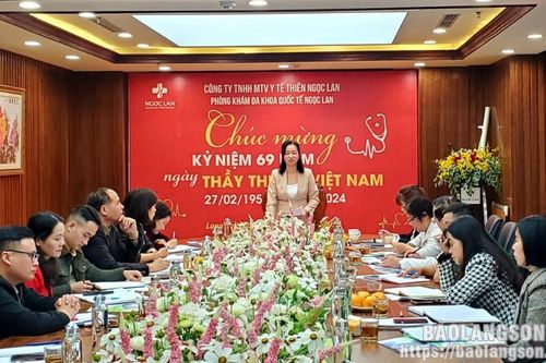 Thường trực Thành ủy kiểm tra tình hình thực hiện nhiệm vụ năm 2024 tại Chi bộ Công ty TNHH MTV Y tế Thiên Ngọc Lan