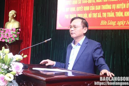 Hữu Lũng quán triệt, triển khai các văn bản thực hiện Nghị quyết số 77