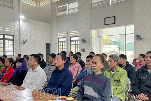 Hơn 500 triệu đồng hỗ trợ người dân xã Bản Cầm (Bảo Thắng) khắc phục hậu quả sau thiên tai