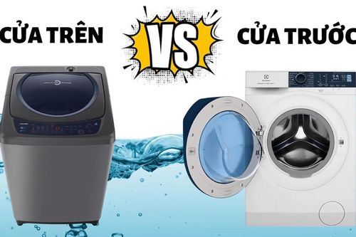 Giải mã nguyên nhân máy giặt cửa trên 'ngốn' nước nhiều hơn máy giặt cửa dưới