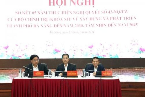 Hội nghị sơ kết 5 năm thực hiện Nghị quyết số 43-NQ/TW của Bộ Chính trị