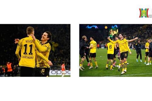 Atletico Madrid và Dortmund vào tứ kết Champions League