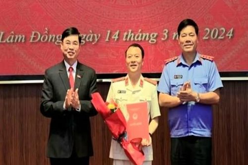 Bổ nhiệm Viện trưởng Viện KSND tỉnh Lâm Đồng