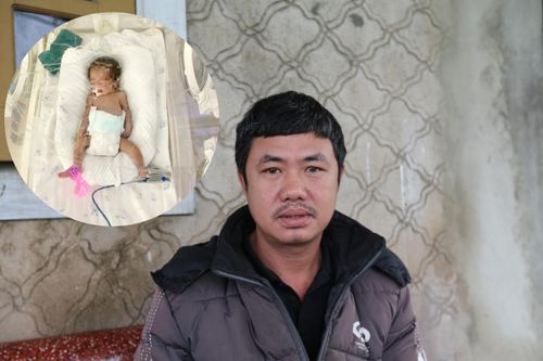 Cần tiền cứu chữa con út, người cha nghĩ quẩn muốn 2 con lớn nghỉ học