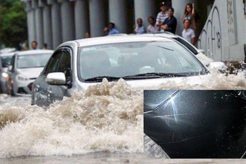 Xước dăm khi lội nước - rủi ro tài xế ít ngờ tới
