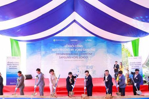 Trường học Hy vọng Samsung sẽ đào tạo 300 học sinh có hoàn cảnh khó khăn tại Bình Phước