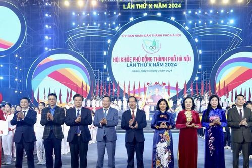 Khai mạc Hội khỏe Phù Đổng TP Hà Nội lần thứ X năm 2024