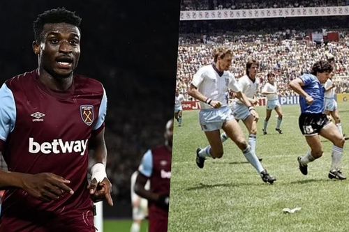 Dẫn bóng từ sân nhà rồi ghi bàn, ngôi sao Ngoại hạng Anh được ví với Maradona