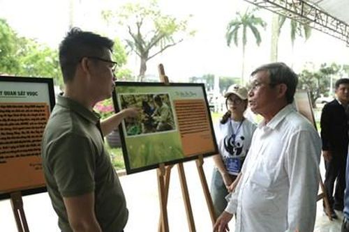 Khai mạc Triển lãm về đa dạng sinh học và mít tinh hưởng ứng Chiến dịch hành động vì động vật hoang dã