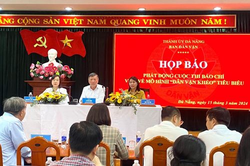 Đà Nẵng phát động Cuộc thi Báo chí viết về mô hình 'Dân vận khéo' tiêu biểu