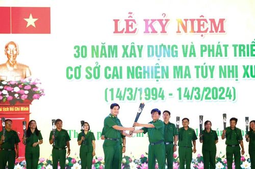 Cơ sở cai nghiện ma túy Nhị Xuân kỷ niệm 30 năm xây dựng và phát triển