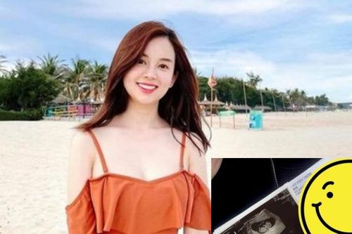 Vừa cưới chồng mới, cựu hot girl Ly Kute vội thông báo tin vui