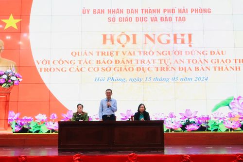 Bàn giải pháp đảm bảo trật tự, ATGT trong các cơ sở giáo dục