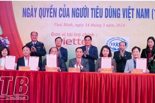 Doanh nghiệp Thái Bình ký cam kết cung cấp dịch vụ bảo đảm an toàn, chất lượng vì người tiêu dùng