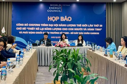 Họp báo công bố sự kiện 'Đại hội Năng lượng Thế giới lần thứ 26'