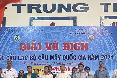 Khai mạc giải vô địch các Câu lạc bộ Cầu mây năm 2024