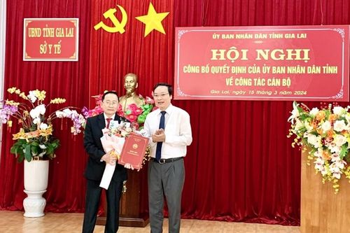 Gia Lai có tân Giám đốc Sở Y tế