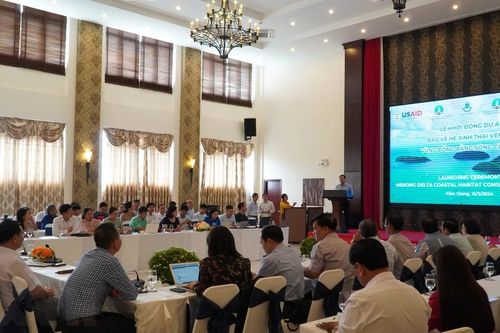 2,9 triệu USD góp phần bảo vệ hệ sinh thái ven biển vùng Đồng bằng sông Cửu Long